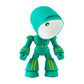Mini Creative Robot Table Lamp