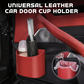 💞95K+ SOLD!🚗🧺Leather Car Door Cup Holder