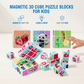 Magnetic 3D Cube Puzzle Blocks for Kids