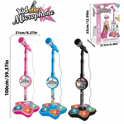 🎤✨Microphone Toy, Karaoke Machine Toy with Light