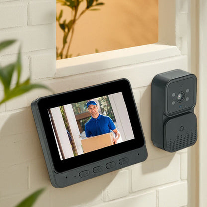 Wireless Video doorbell with Monitor & Camera📹