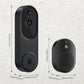 Monitor Your Door Instantly! 1080P AI Human Detection Video Doorbell