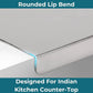 🔪 Stainless Steel Countertop Chopping Board – Hygienic, Knife-Friendly & Easy-Clean Surface 🍽️