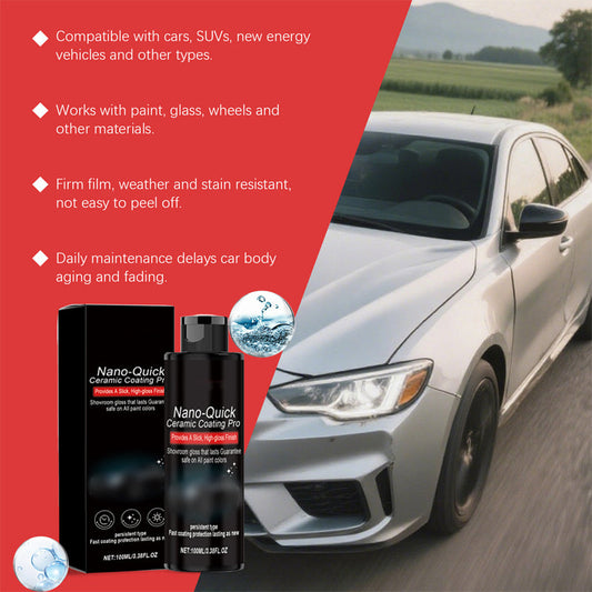 Quick-Effect High-Gloss Car Detailing Spray🚗