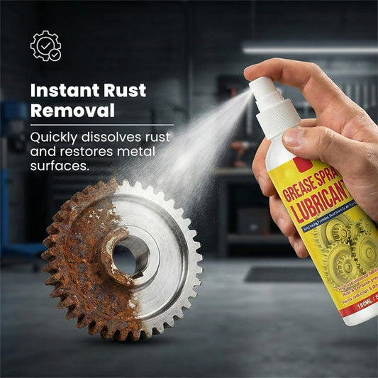 Multi-Purpose Rust Remover & Lubricant Spray – Instant Squeak Eliminator – Metal Tool Restorer – Long-Lasting Protection 🧴