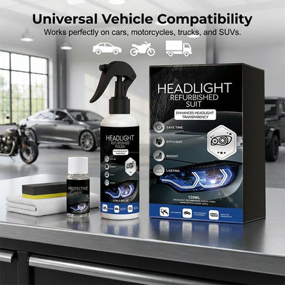 🚗 🔆Professional Car Headlight Restoration Kit
