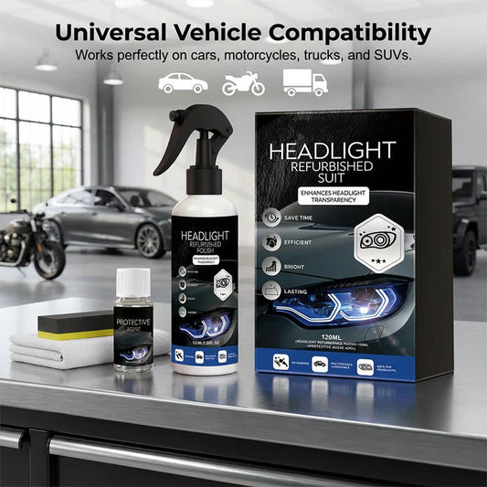 🚗 🔆Professional Car Headlight Restoration Kit