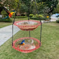 Vintage-Style Hanging Bird Feeder & Bath