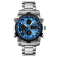 ⌚ Men's Waterproof Military Analog-Digital Watch – Bold 48mm Dial, Multi-Function & 30M Water Resistance 💪
