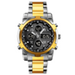 ⌚ Men's Waterproof Military Analog-Digital Watch – Bold 48mm Dial, Multi-Function & 30M Water Resistance 💪