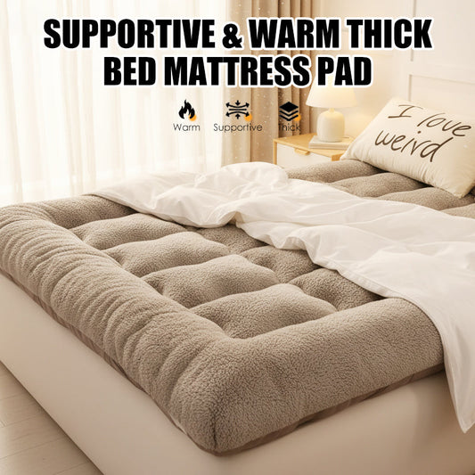 🛏️ 50% OFF NOW! 🔥 Supportive & Warm Thick Bed Mattress Pad – Plush Comfort, Deep Pocket Fit & Machine Washable for a Cozy Sleep 🛌
