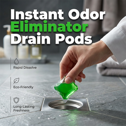 🥳💞78K+ SOLD!🏠💧Drain Deodorizer Pods – Bio‑enzyme formula neutralizes smells at the source. Instant fresh scent, no harsh chemicals. Say goodbye to embarrassing odours. 🚰✅