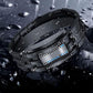 ⌚  Men's Binary LED Watch – Stainless Steel, Blue Light, Sporty, Water-Resistant, Modern ⚡