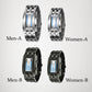⌚  Men's Binary LED Watch – Stainless Steel, Blue Light, Sporty, Water-Resistant, Modern ⚡