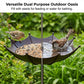 Hanging Umbrella Bird Feeder & Bath – Dual-Use, Rust-Resistant, Vintage Style & Perfect for Garden Decor ☂️