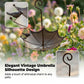 Hanging Umbrella Bird Feeder & Bath – Dual-Use, Rust-Resistant, Vintage Style & Perfect for Garden Decor ☂️