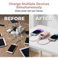 Sports Car Design Power Bank with Dual Cables