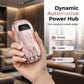 Sports Car Design Power Bank with Dual Cables