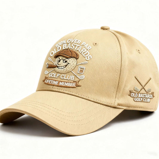 Humorous Cotton Golf Hat for Men