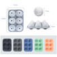 Baseball Sphere Ice Cube Mold