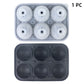 Baseball Sphere Ice Cube Mold