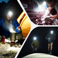 90° Rotating LED Headlamp & Flashlight