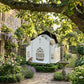 Church-Shaped Solar-Powered Bird Feeder