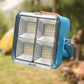 💡Portable Solar Work Light with 4 Lighting Modes