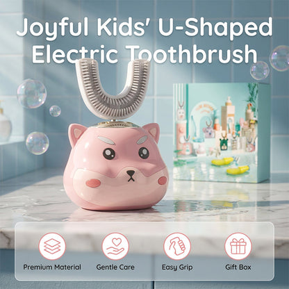 🎁⏰Kids' U-Shaped Automatic Electric Toothbrush