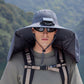 Breathable Fisherman Hat with Solar Fan