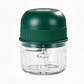 Mini Electric Garlic Chopper Press with Container