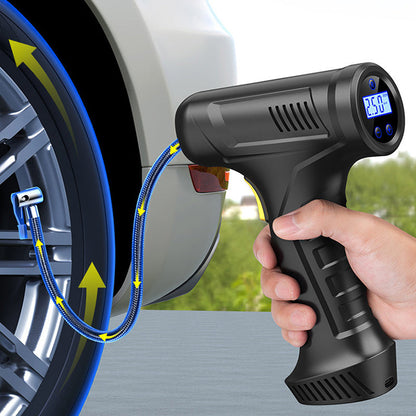 Portable Cordless Air Compressor Tire Inflator🚗💨