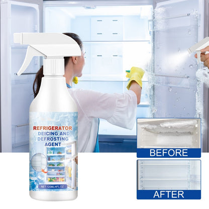 Stop Chipping Ice! 120ml Fridge De-Icer Spray – Melt Frost in Minutes, No Scraper Needed ❄️