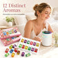 🌺The fresh scent lifts your mood！🌷12-Pack Water Soluble Essential Oils Set