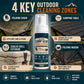 🏕️Outdoor Camp Gear Foam Cleaner with Cleaning Towel‑Powerful Stain Removing Foam Spray for Camping Chairs, Tables, Coolers & Folding Wagons