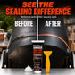 High-Temp BBQ Grill and Smoker Repair Paste Heat Resistant Sealant with Scraper