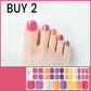 🥳2026 HOT SALE🥳💞Semi-Cured Gel Toenail Stickers
