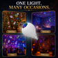 💥Rotating Christmas Projector Bulb | 16 Patterns