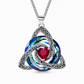 Women's Celtic Knot Birthstone Pendant Necklace🌀📿