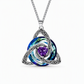 Women's Celtic Knot Birthstone Pendant Necklace🌀📿