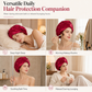 Women's 2-in-1 Satin Sleep Bonnet with Eye Mask