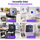Stop Trash Odors Instantly! Botanical Adhesive Deodorizer Pods