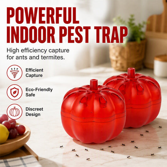 🎃 50% OFF TODAY! 🪰 Pumpkin Shaped Indoor Fruit Fly Trap – Non-Toxic, Discreet, Effective! ✨ — Don't Wait for Black Friday! 🎁