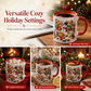 Festive Christmas Snowman Ceramic Mug