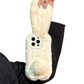 Cute Rabbit Ears Furry Phone Case
