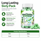 Multi Purpose Floor Cleaning Effervescent Tablets Green Round Household Cleaning Tablets 60 Pieces