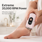Electric Foot Grinder with 6 Speeds and 5 Replacement Heads for Dead Skin Removal