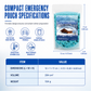 Winter Car Windshield Deicing and Snow Melting Agent 100g Bag and Snow Remover for Vehicle Windows