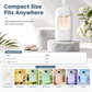 Automatic Aromatherapy Diffuser with Digital Display and 9 Adjustable Levels Smart Home Fragrance Spray Air Freshener and Deodorizer for Bedroom and Bathroom