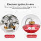 ⏰Camping Gas Burner – 5800W, Piezo Ignition, Windproof 🔥